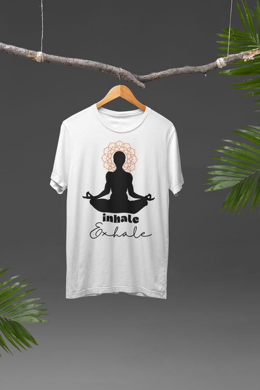Unisex Meditation Half Sleeved T-Shirt
